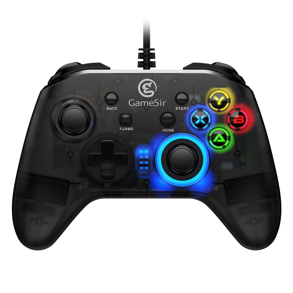Trending USB Wired Game Controller for Windows 7/8/10 PC Gamepad with Vibration and Turbo Joystick for Steam Games (RG)(2U55)(F55)