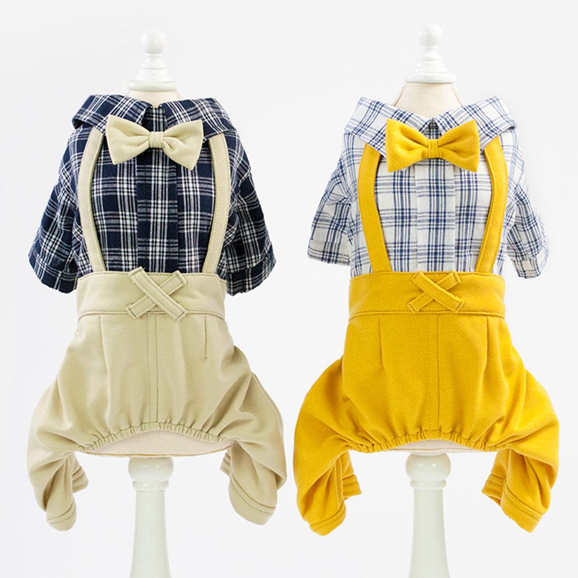 Gentleman Dog - Clothes Wedding Jumpsuit Small Dog Clothing Overalls Outfit (D69)(W5)(W7)