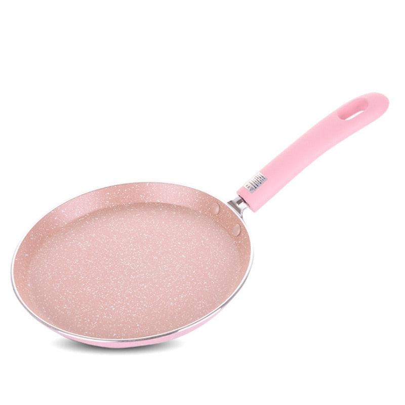 Large Crepe Pan 6/8/10 Inch Non-Stick Scratch-Resistant Forged Aluminum Pans (AK1)