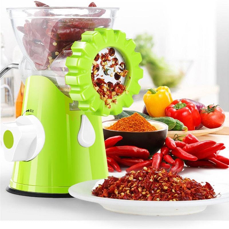 Multifunctional Meat Grinder Sausage Maker - Hand Held Suction Base Meat Mincer (AK3)(F61)