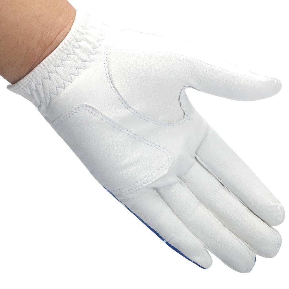 Great Golf Gloves - American Flag - Men's Left Handed ventilation Golf Gloves (D17)(4AC1)