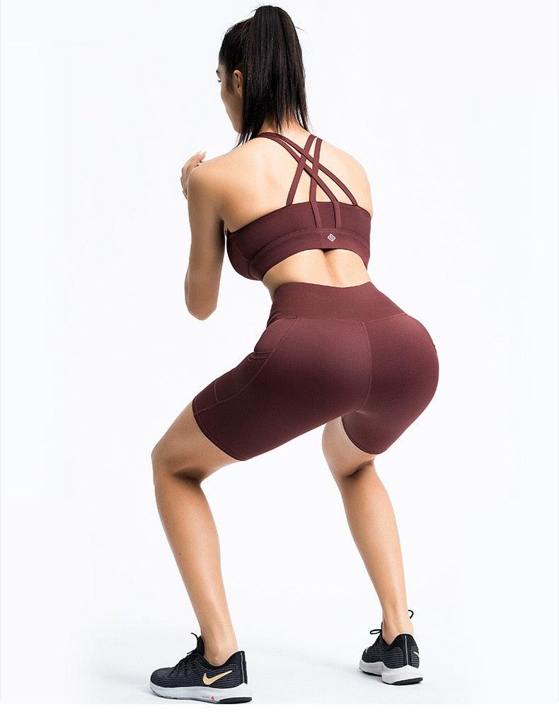 Trending Women's Leggings - Shorts Women Yoga Sport Gym Shorts - Running Exercise Shorts - High Waist (BAP)(TBL)(F24)