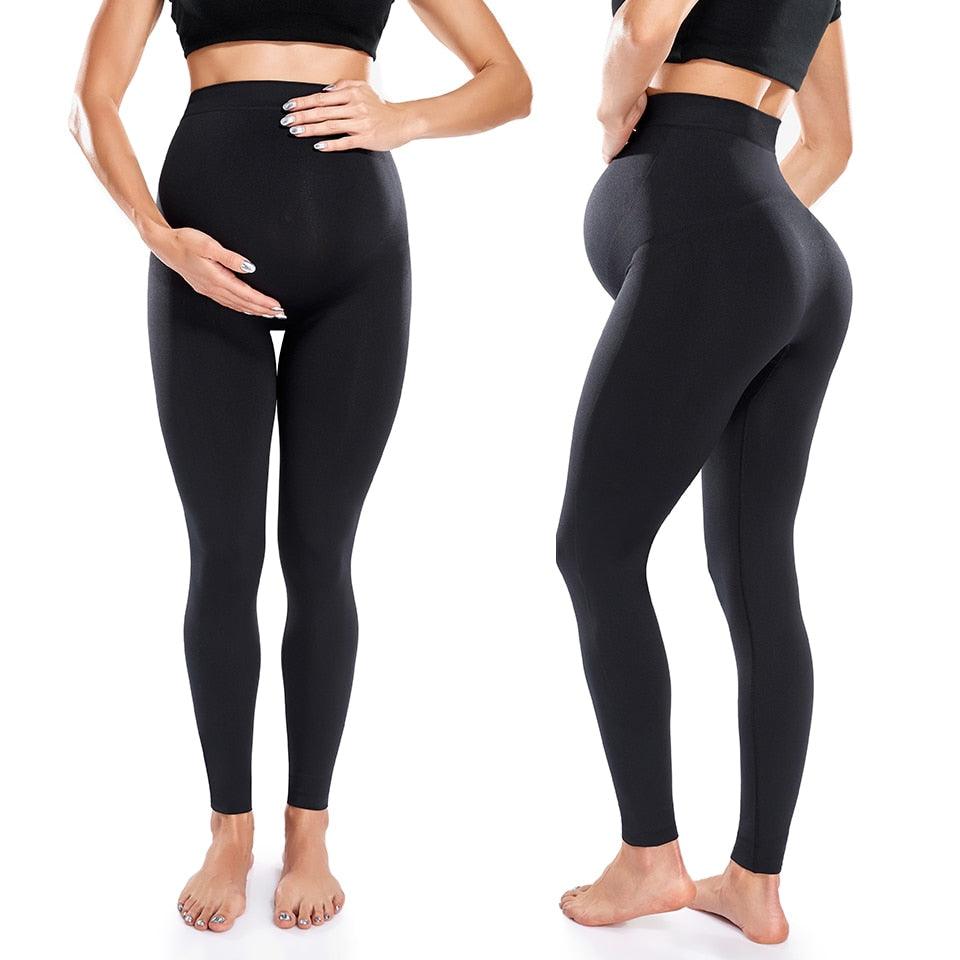 Nice Maternity Leggings - High Waist Belly Support - Leggings for Pregnant Women - Pregnancy Skinny Pants Body Shaping Postpartum Trousers (D6)(2Z7)(F6)(1U4)(7Z2) - Deals DejaVu