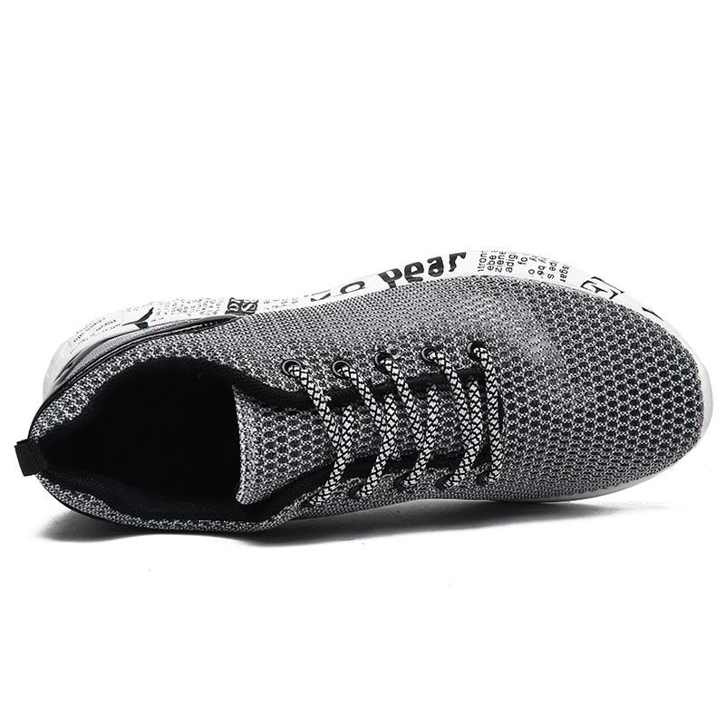 New Great Fashion Graffiti Men Shoes - Mesh Openwork Breathable Lightweight Non-slip Shoes - Men Sneakers Black Casual Loafers (MSC3)(MSC7)(MSA1)(MCM)(MSA2)(1U12) - Deals DejaVu