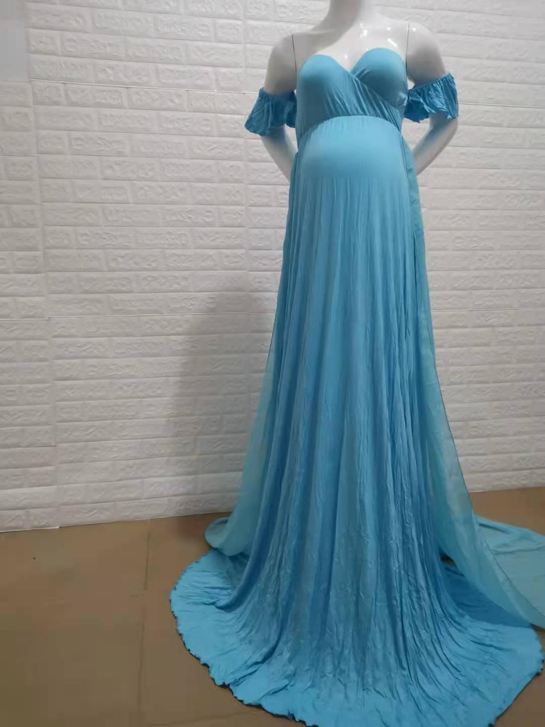 Great Gorgeous Sexy Maternity Evening Dresses - Pregnancy Dress For PhotoShoot - Maxi Gown Baby Shower (1U5)(Z6)(Z8)(1Z1)(2Z1)(3Z1)(4Z1)(7Z1)