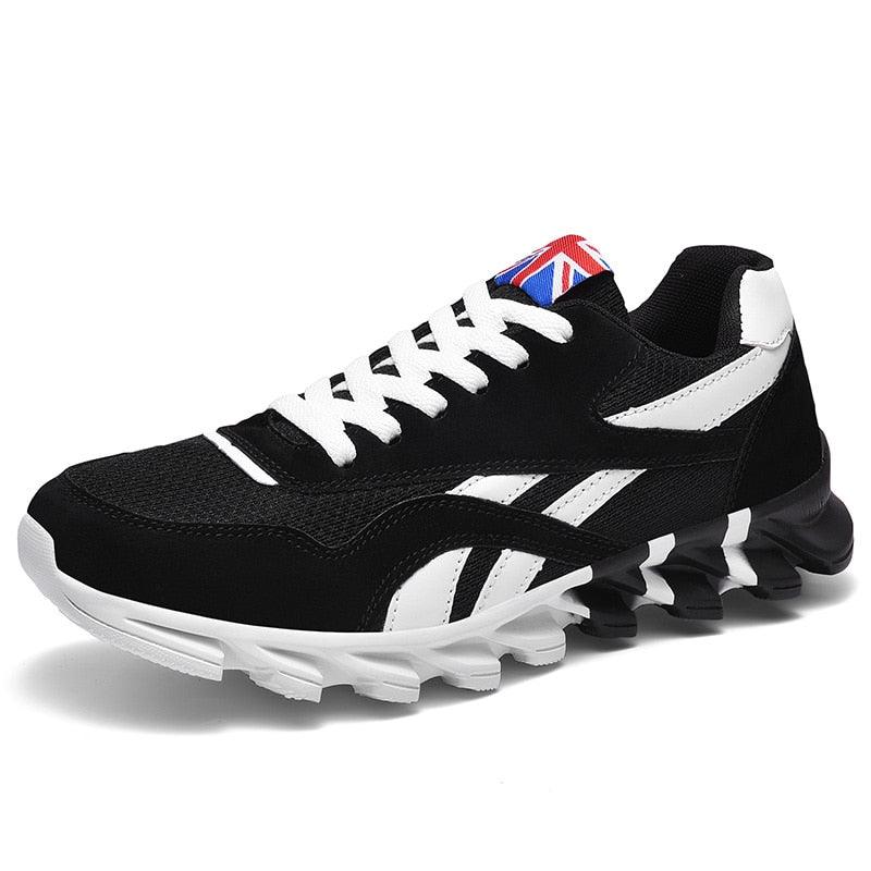 Spring Autumn Sneakers for Men - Plus Size 46 Running Shoes - Air Mesh Outdoor Sports Shoes Breathable Shoes Man White Black Blue (MSC3)(MSC7)(MSA1)(MCM)(MSA2)(1U12) - Deals DejaVu