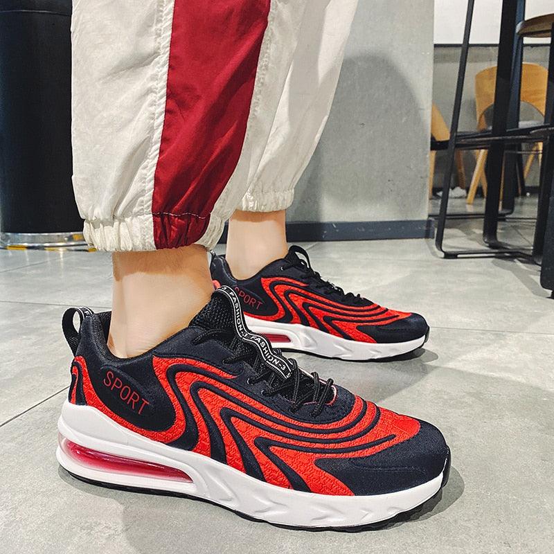 Cool New Men Chunky Sneakers Lace-up Flat Casual Shoes with Platform - Stylish Mixed Color Breathable Adult Male Tenis Footwear (MSC3)(MSC7)(MSA1)(MCM)(MSA2)(1U12) - Deals DejaVu