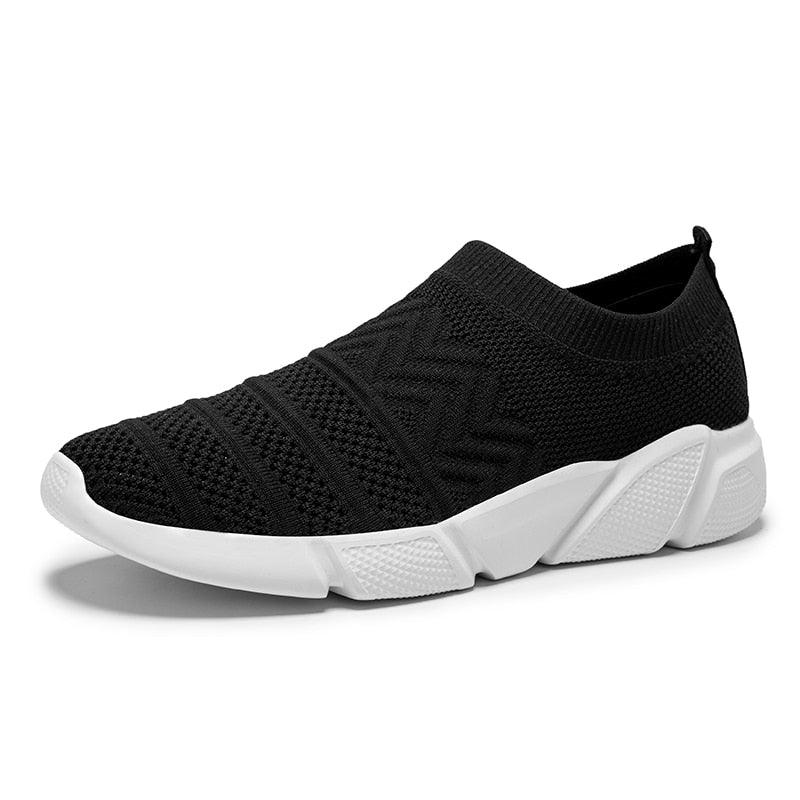 Fashion Men Shoes - Leisure Summer Super Light Breathable Woven Mesh Shoes -Star Black Casual Shoes Men Sneakers Soft Mens Trainers (MSC3)(MSC7)(MSA1)(MCM)(MSA2)(1U12) - Deals DejaVu
