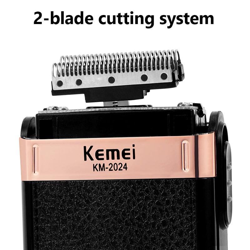Professional Barber Hair Clipper - Rechargeable Electric T-Outliner Finish Cutting Machine - Beard Trimmer Shaver Cordless Corded (BD6)(1U45)(F45)