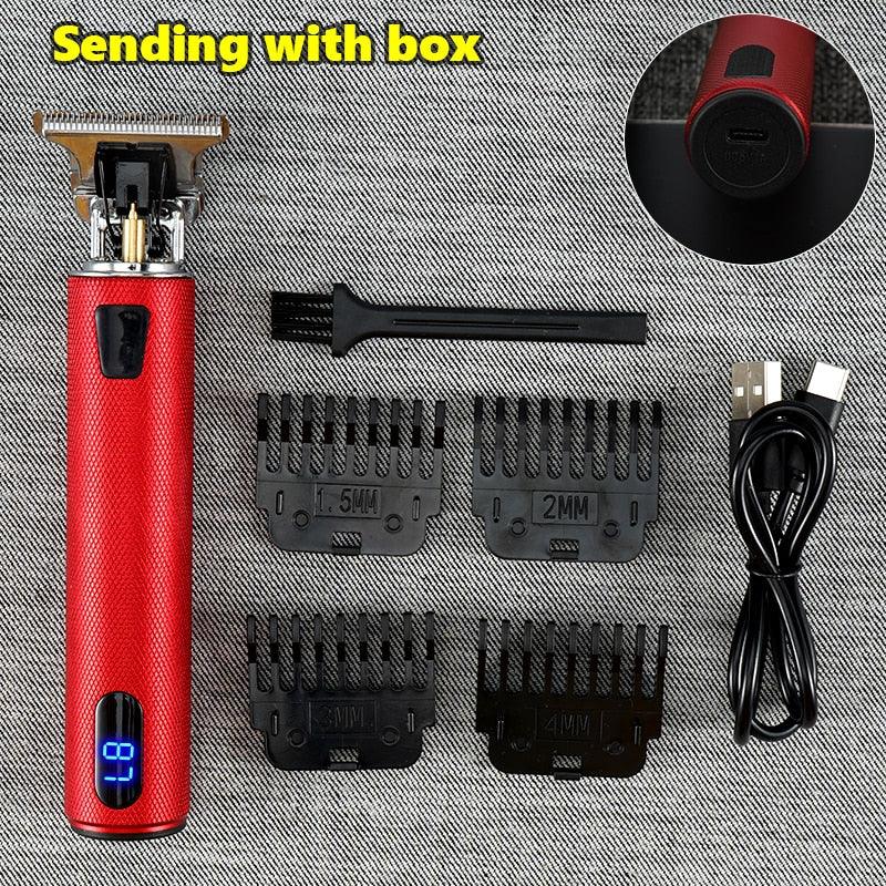 Trending USB Electric Hair Clippers Rechargeable Shaver Beard Trimmer Professional Men Hair Cutting Machine Beard Barber Hair Cut (BD6)(1U45)(F45)