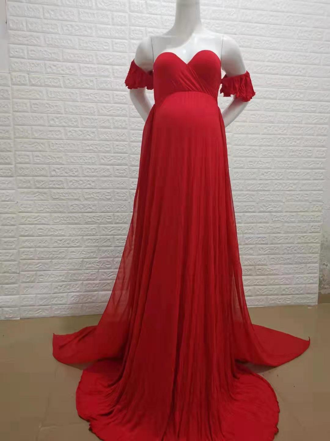 Great Gorgeous Sexy Maternity Evening Dresses - Pregnancy Dress For PhotoShoot - Maxi Gown Baby Shower (1U5)(Z6)(Z8)(1Z1)(2Z1)(3Z1)(4Z1)(7Z1)
