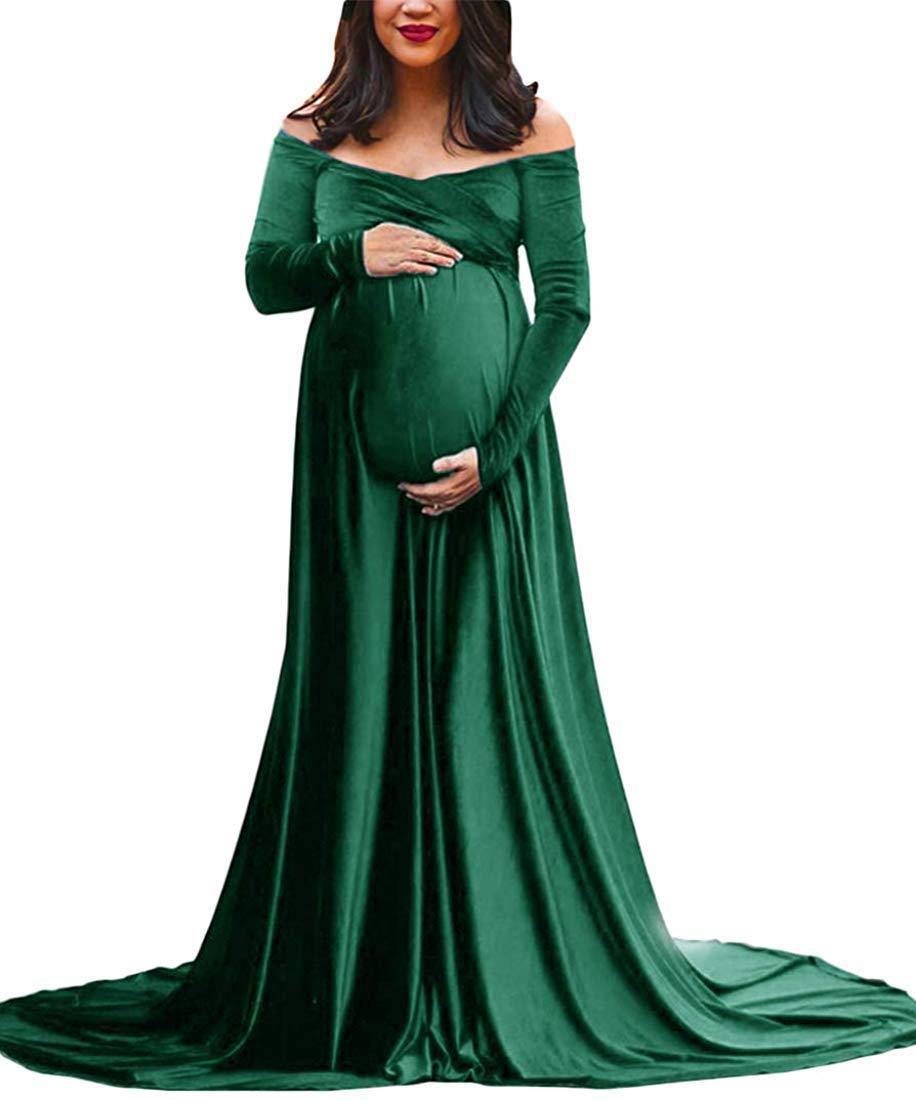 Great Winter Pregnancy Dress - Long Tail Maternity Dresses for Photo Shoot - Long Dress Gown Color Photography(1U5)(Z6)(Z8)(1Z1)(2Z1)(3Z1)(4Z1)(7Z1)