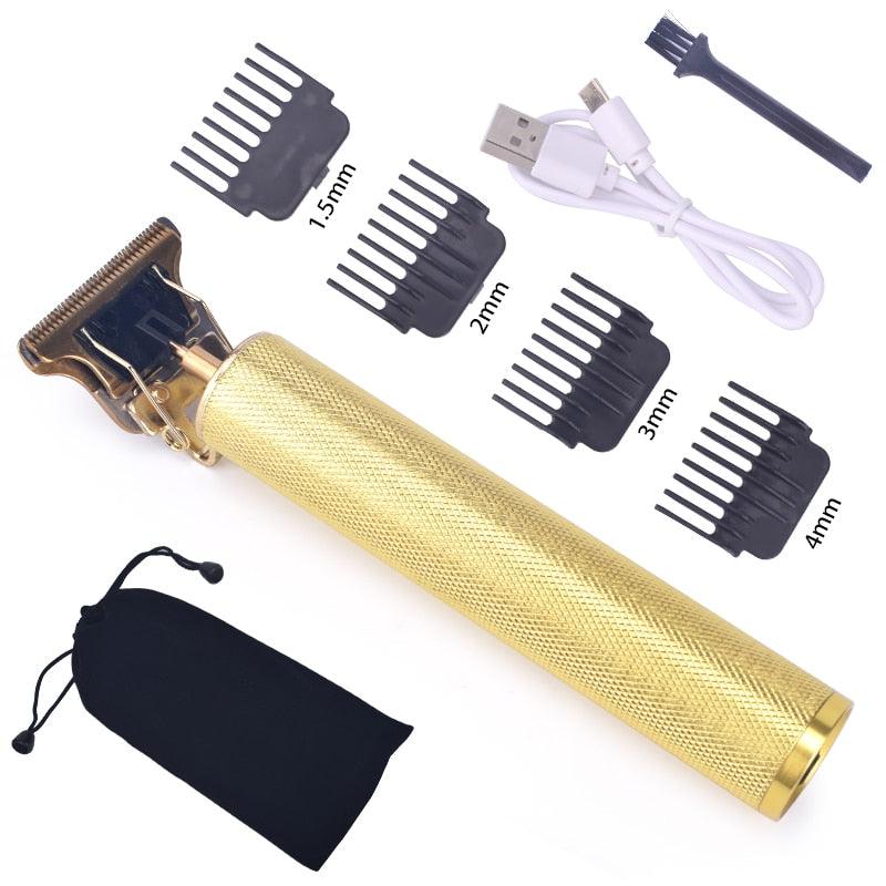 Great T9 Hair Clipper Professional Electric Hair Trimmer 0mm - Baldheaded Cutter - Beard Shaving Hair Cutting Machine (BD6)(1U45)(F45)