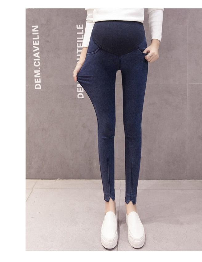 Great Denim Jeans Maternity Pants For Pregnant Women - Clothes Nursing Pregnancy Leggings Trousers (2Z7)(7Z2)(1U4) (Z2)