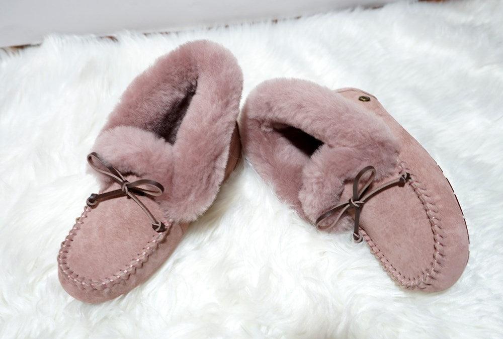 Amazing 100% Genuine Leather waterproof women flat shoes - comfortable winter warm natural fur snow shoes fashion non-slip (FS)(CD)(1U40)(1U38)(1U107)
