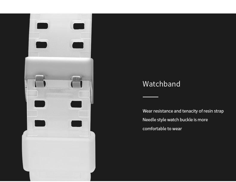 Woman Watch Quartz - Sports Watches Kids 50M Waterproof Wristwatches - Jelly Starp Clock 8025 Children Clocks Lady Watch Women (RW)(1U82)(1U84)(1U48)