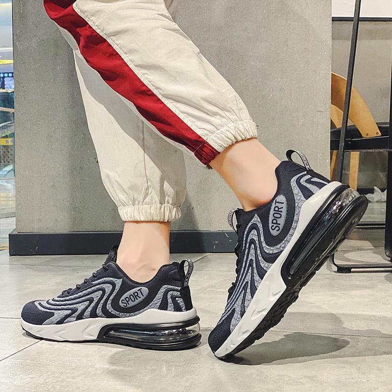 Cool New Men Chunky Sneakers Lace-up Flat Casual Shoes with Platform - Stylish Mixed Color Breathable Adult Male Tenis Footwear (MSC3)(MSC7)(MSA1)(MCM)(MSA2)(1U12) - Deals DejaVu