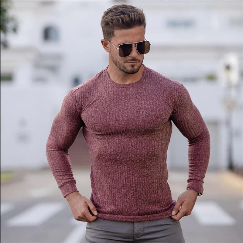 New Fashion Winter Hooded Sweater - Men Warm Turtleneck - Mens Sweaters - Slim Fit Pullover Men Classic Sweaters (TM5)(CC1)(1U100)(TM7)(1U101)(1U100)