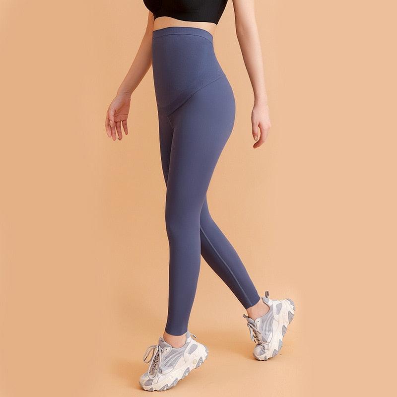 Great Spring Autumn Nylon Maternity Legging - Nice Sports Casual Yoga High Waist Belly Pencil Pants Clothes for Pregnant Women Pregnancy (D6)(2Z7)(F6)(1U4)(7Z2) - Deals DejaVu
