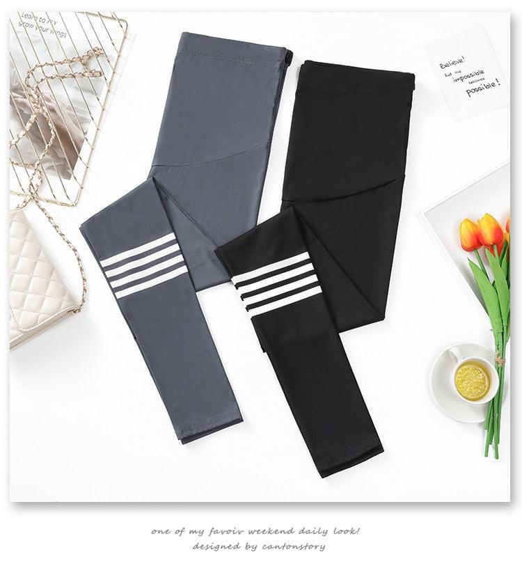 Epic Autumn Fashion Maternity Skinny Legging - Sports Casual Fit Yoga Belly Pants Clothes for Pregnant Women Chic Pregnancy (2Z7)(7Z2)(1U4)