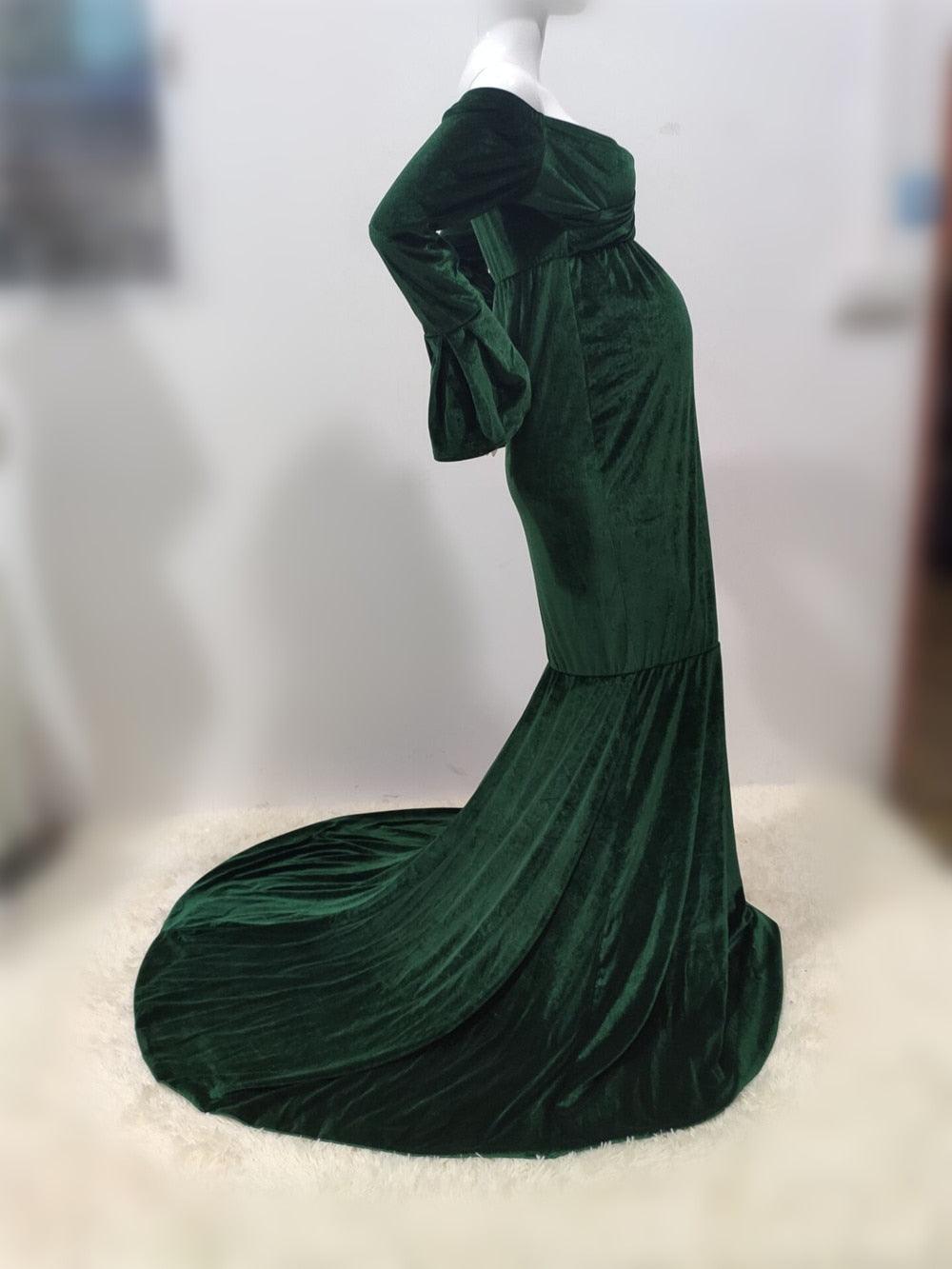 Trending Shoulderless Maternity Dresses For Photo Shoot -Sexy Long Pregnancy Dress - Maxi Gown Photography(1U5)(Z6)(Z8)(1Z1)(2Z1)(3Z1)(4Z1)(7Z1)