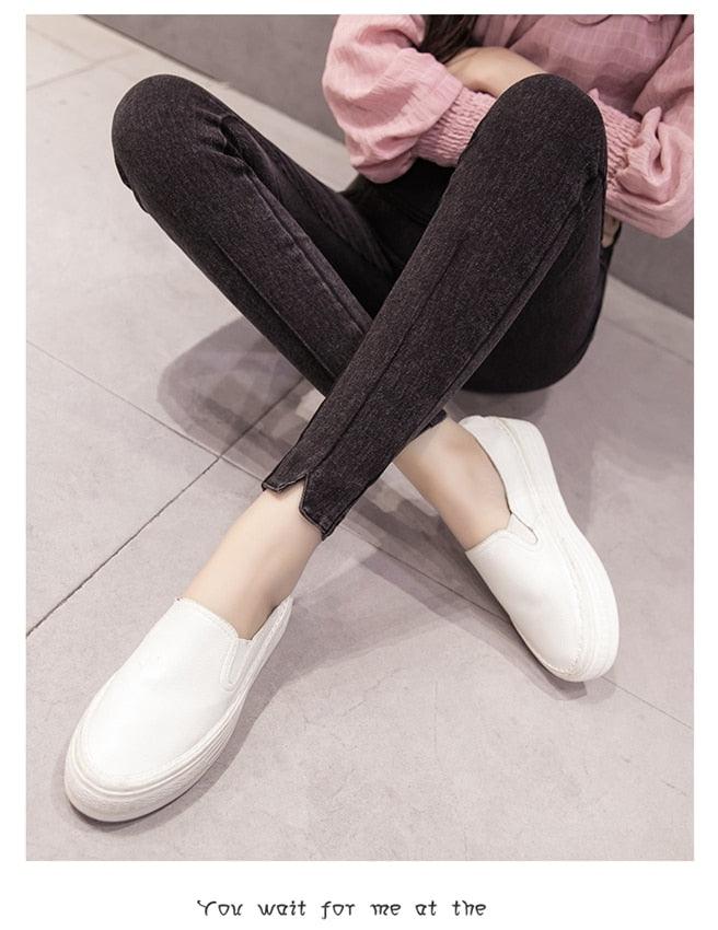Great Denim Jeans Maternity Pants For Pregnant Women - Clothes Nursing Pregnancy Leggings Trousers (2Z7)(7Z2)(1U4) (Z2)