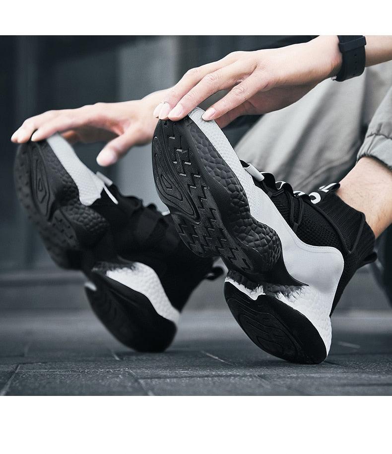 Great Men Sneaker - Soft Casual Shoes - Sock Shoes Fashion plus size 45 46 47 48 Tenis Masculino Adulto High Top Man Flat Shoes (MSC3)(MSC7)(MSA1)(MCM)(MSA2)(1U12) - Deals DejaVu