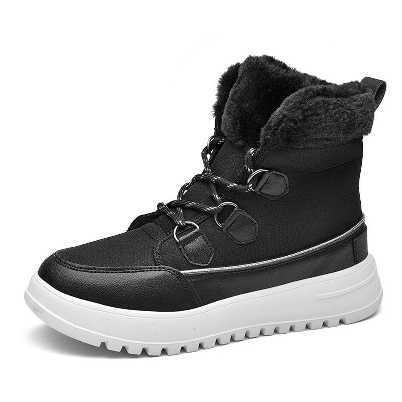Snow Boots Outdoor Non-slip Sneakers - Plush Warm Woman Waterproof Winter Boots - Women Platform Ankle Boots (BB2)(CD)(WO4)(BB5)(F38)(3U38) - Deals DejaVu