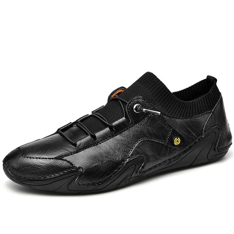 Great Casual Men Loafers Octopus Shoes - Breathable Moccasins Flats Drive Shoes -Leather Men Luxury Sneakers Black White Brown (MSC3)(MSC7)(MSA1)(MCM)(MSA2)(1U12) - Deals DejaVu