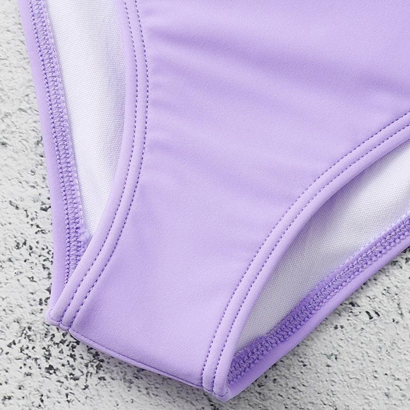 Gorgeous Sexy High Waist Cross Color Matching Bikini Swimwear Push Up - Swimsuit Bikinis Set for Women Bathing Suit Female Biquini (TB8D)(1U26)(F26) - Deals DejaVu