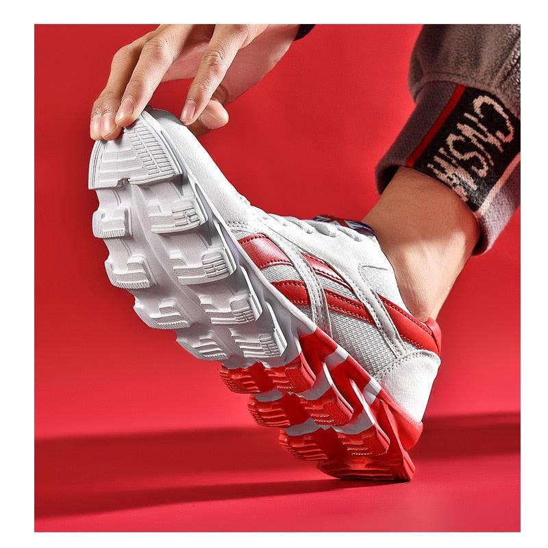 Spring Autumn Sneakers for Men - Plus Size 46 Running Shoes - Air Mesh Outdoor Sports Shoes Breathable Shoes Man White Black Blue (MSC3)(MSC7)(MSA1)(MCM)(MSA2)(1U12) - Deals DejaVu