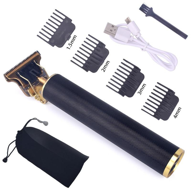 Great T9 Hair Clipper Professional Electric Hair Trimmer 0mm - Baldheaded Cutter - Beard Shaving Hair Cutting Machine (BD6)(1U45)(F45)