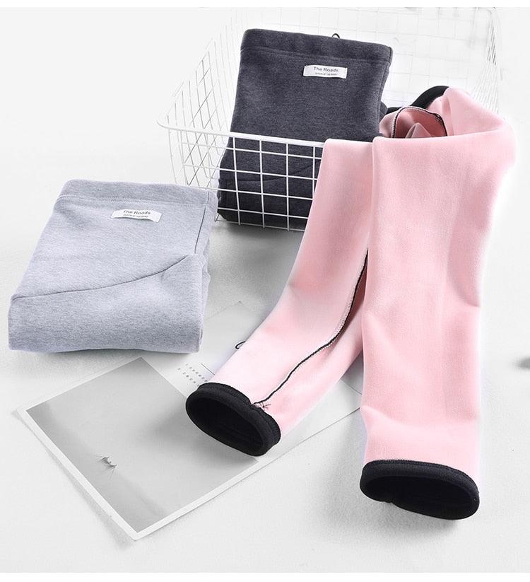 Winter Maternity Leggings - Thick Adjustable Waist Velvet Line Pregnant Women Pregnancy Clothes Pants Ropa Mujer Maternal (2Z7)(7Z2)(1U4)