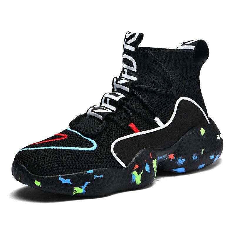 Great Men Sneaker - Soft Casual Shoes - Sock Shoes Fashion plus size 45 46 47 48 Tenis Masculino Adulto High Top Man Flat Shoes (MSC3)(MSC7)(MSA1)(MCM)(MSA2)(1U12) - Deals DejaVu