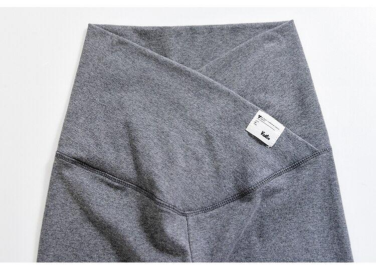 Across V Low Waist Belly Maternity Legging - Spring Autumn Fashion Knitted Clothes for Pregnant Women Pregnancy Skinny Pants (2Z7)(7Z2)(1U4)