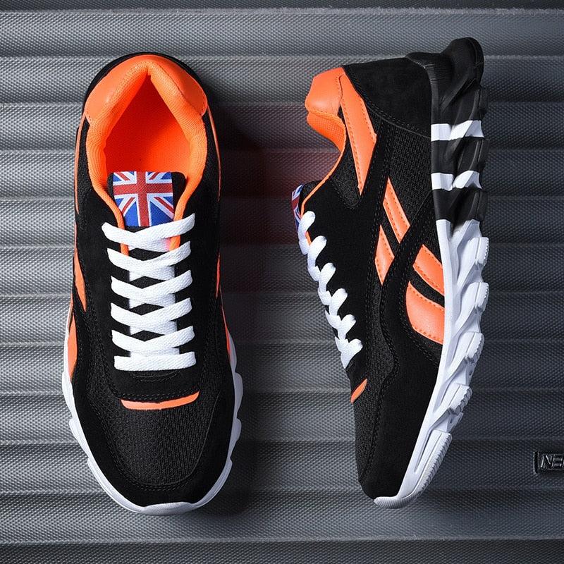 Spring Autumn Sneakers for Men - Plus Size 46 Running Shoes - Air Mesh Outdoor Sports Shoes Breathable Shoes Man White Black Blue (MSC3)(MSC7)(MSA1)(MCM)(MSA2)(1U12) - Deals DejaVu