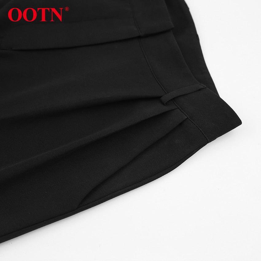 Business Work High Waist Pencil Pants - Women Autumn Elegant Ankle-Length Pants - Office Lady Pleated Quality Wild Pants (BP)(1U25) - Deals DejaVu