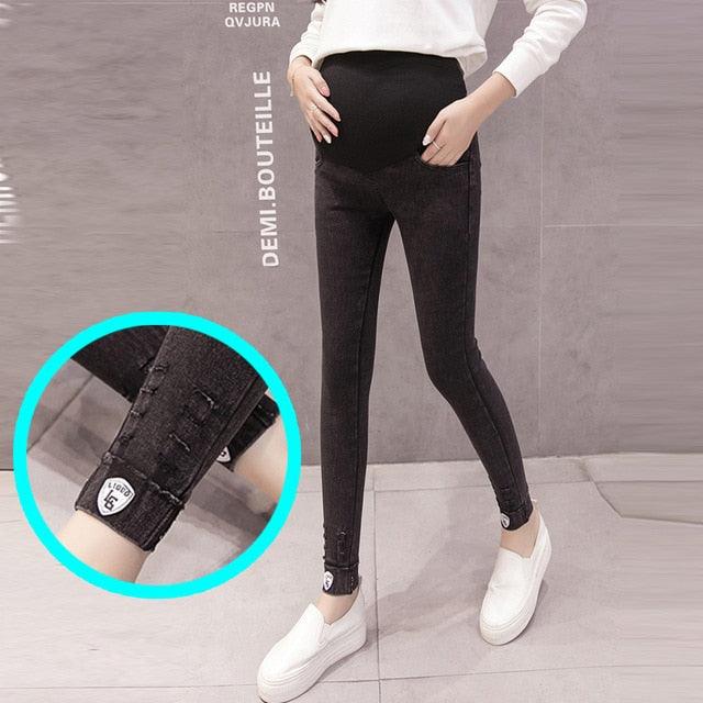 Great Denim Jeans Maternity Pants For Pregnant Women - Clothes Nursing Pregnancy Leggings Trousers (2Z7)(7Z2)(1U4) (Z2)