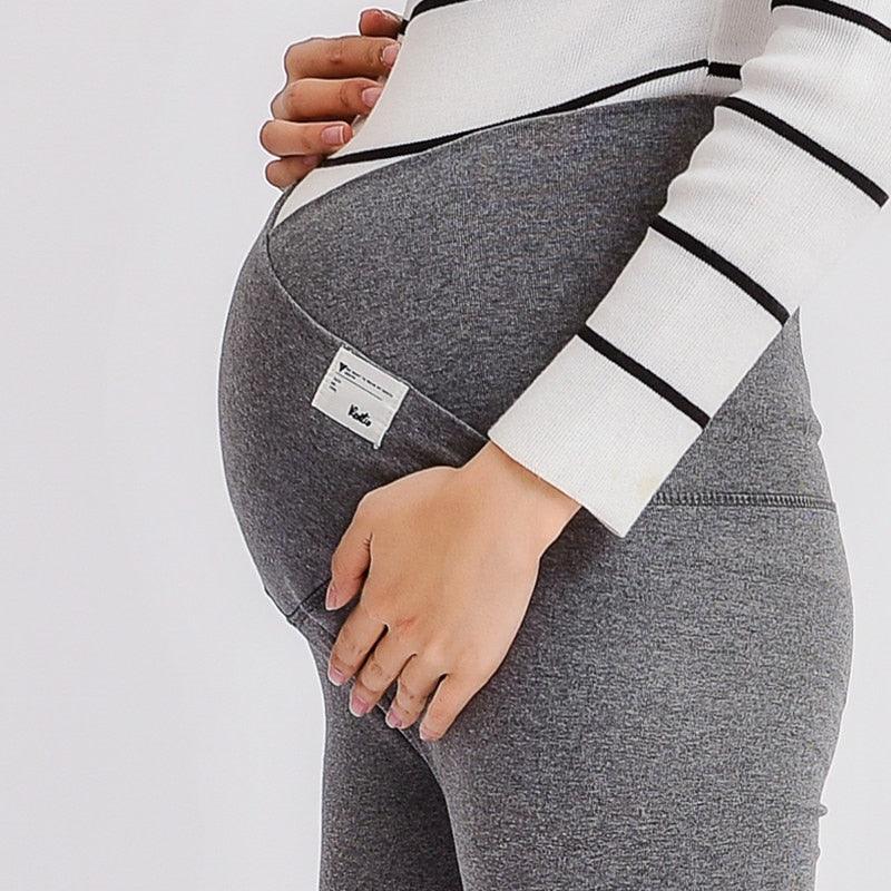 Across V Low Waist Belly Maternity Legging - Spring Autumn Fashion Knitted Clothes for Pregnant Women Pregnancy Skinny Pants (2Z7)(7Z2)(1U4)