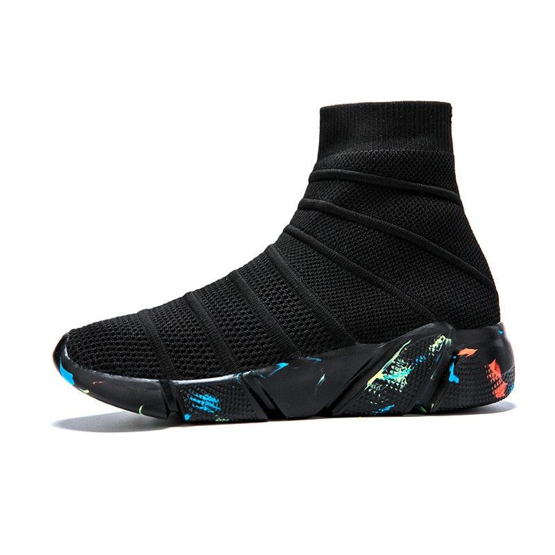 Fashion Men Shoes - Leisure Summer Super Light Breathable Woven Mesh Shoes -Star Black Casual Shoes Men Sneakers Soft Mens Trainers (MSC3)(MSC7)(MSA1)(MCM)(MSA2)(1U12) - Deals DejaVu