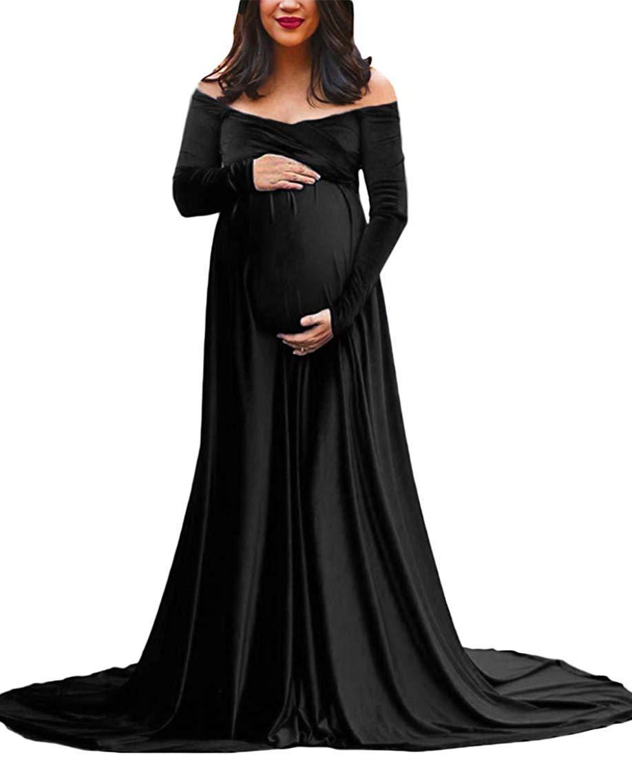 Great Winter Pregnancy Dress - Long Tail Maternity Dresses for Photo Shoot - Long Dress Gown Color Photography(1U5)(Z6)(Z8)(1Z1)(2Z1)(3Z1)(4Z1)(7Z1)
