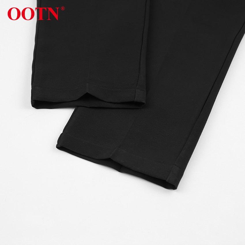 Business Work High Waist Pencil Pants - Women Autumn Elegant Ankle-Length Pants - Office Lady Pleated Quality Wild Pants (BP)(1U25) - Deals DejaVu