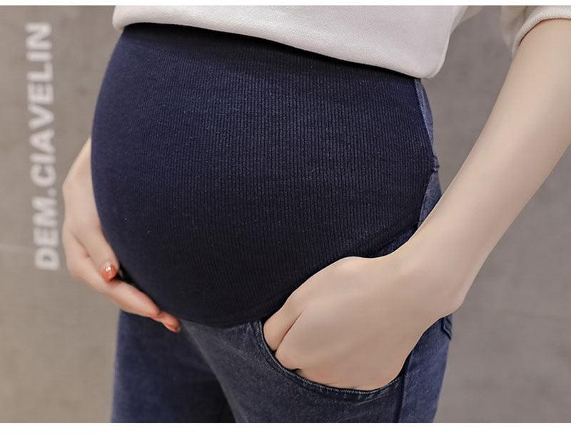 Great Denim Jeans Maternity Pants For Pregnant Women - Clothes Nursing Pregnancy Leggings Trousers (2Z7)(7Z2)(1U4) (Z2)