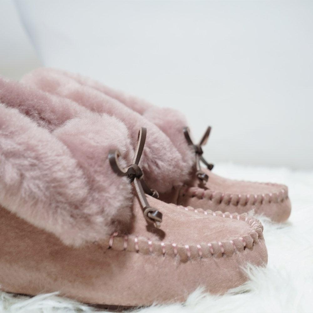 Amazing 100% Genuine Leather waterproof women flat shoes - comfortable winter warm natural fur snow shoes fashion non-slip (FS)(CD)(1U40)(1U38)(1U107)