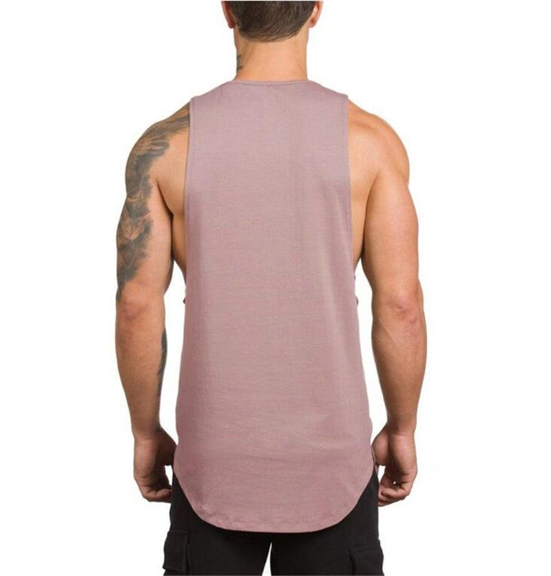 Great Brand gym clothing cotton singlets canotte bodybuilding stringer tank top - men fitness shirt (TM7)(1U101)(1U100)