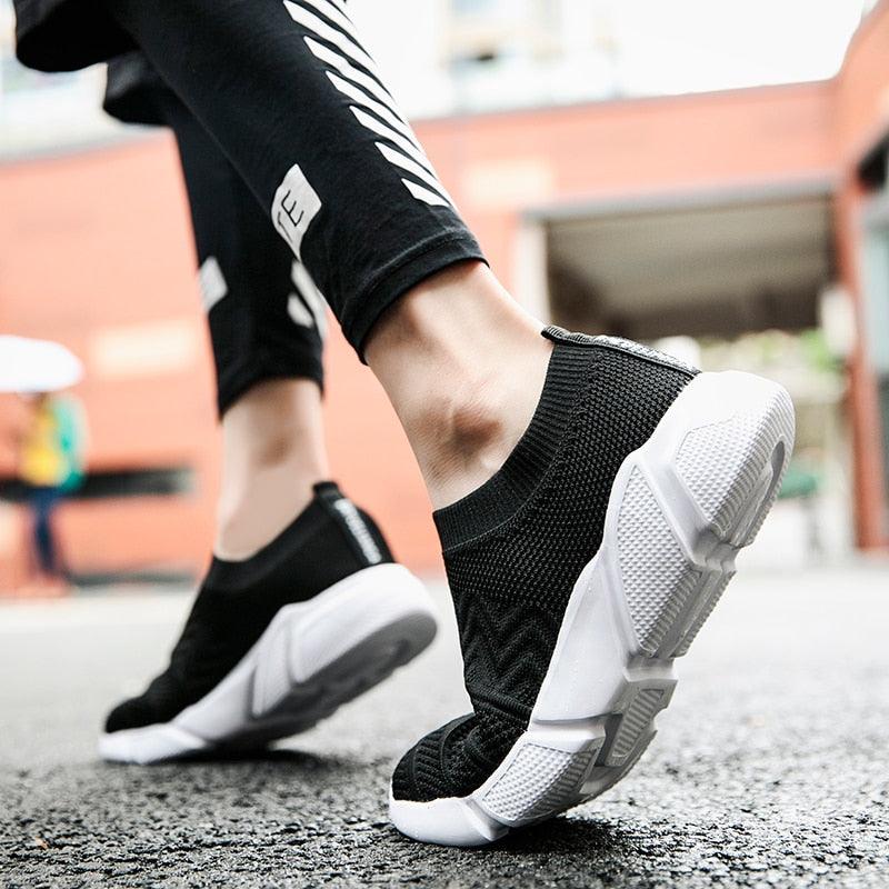 Fashion Men Shoes - Leisure Summer Super Light Breathable Woven Mesh Shoes -Star Black Casual Shoes Men Sneakers Soft Mens Trainers (MSC3)(MSC7)(MSA1)(MCM)(MSA2)(1U12) - Deals DejaVu