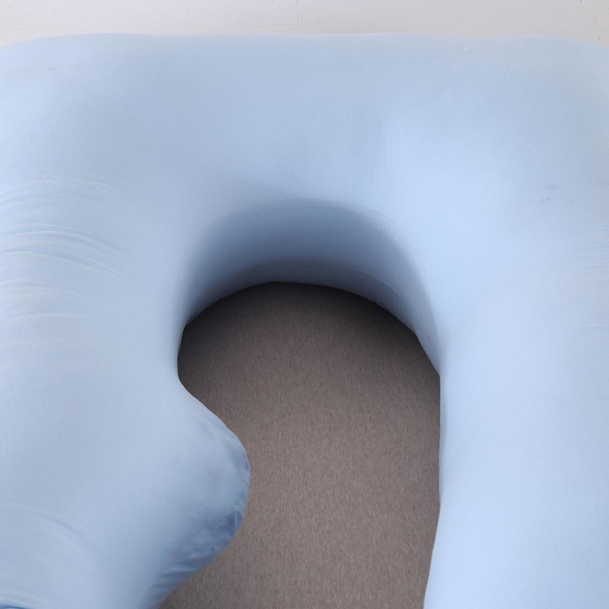 Superior Quality Pregnancy Pillow - Large Size Sleeping - Support Pillow For Pregnant Women - Nice J Shape Maternity Pillows (8Z2)(9Z2)(1Z3)(1U7) - Deals DejaVu