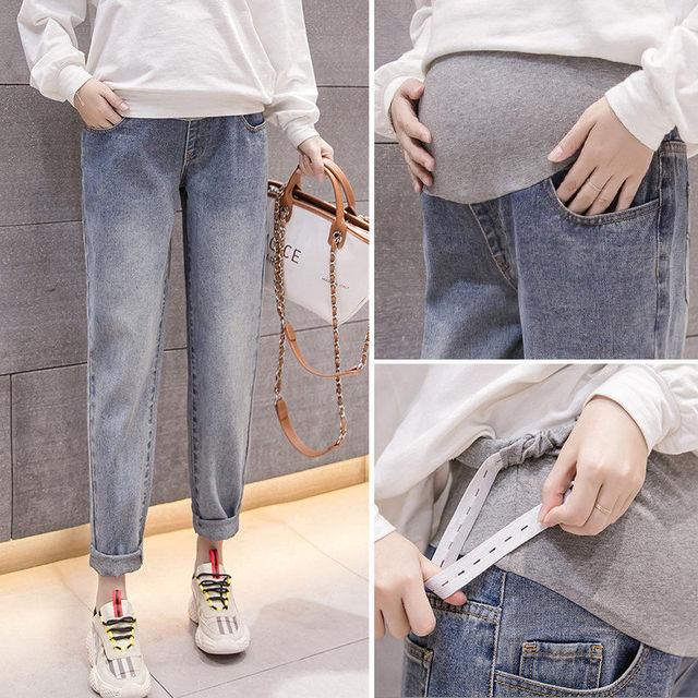 Trending Winter Maternity Leggings - Warm Trousers Plus Velvet Clothes Pregnancy Pants For Pregnant Women Thickened Leggings Clothing Pants (1U4) (Z2)
