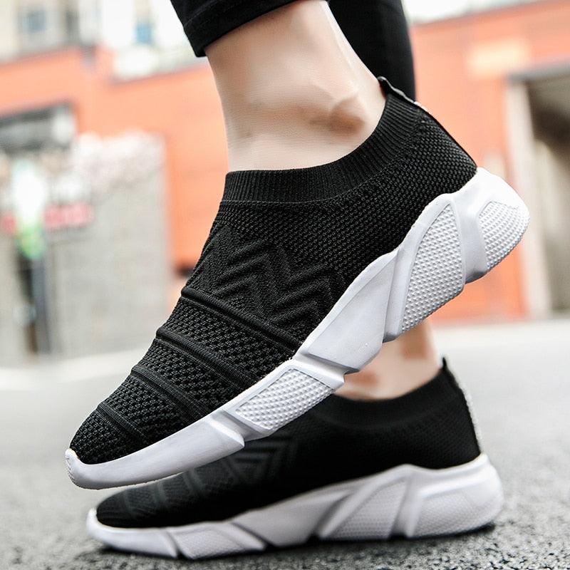 Fashion Men Shoes - Leisure Summer Super Light Breathable Woven Mesh Shoes -Star Black Casual Shoes Men Sneakers Soft Mens Trainers (MSC3)(MSC7)(MSA1)(MCM)(MSA2)(1U12) - Deals DejaVu