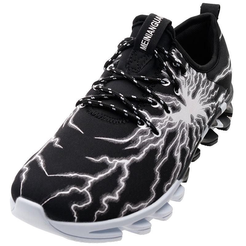 Trending Blades Soles Lightning Glue Surface Men Unisex Casual Shoes 36-45 with 6 Colors Elasticity Control Non-slip Unisex Sneakers (MSC3)(MSC7)(MSA1)(MCM)(MSA2)(1U12) - Deals DejaVu